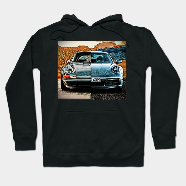 Evolution Porsche 911 Hoodie by d1a2n3i4l5